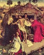 WEYDEN, Rogier van der Grablegung Christi oil painting